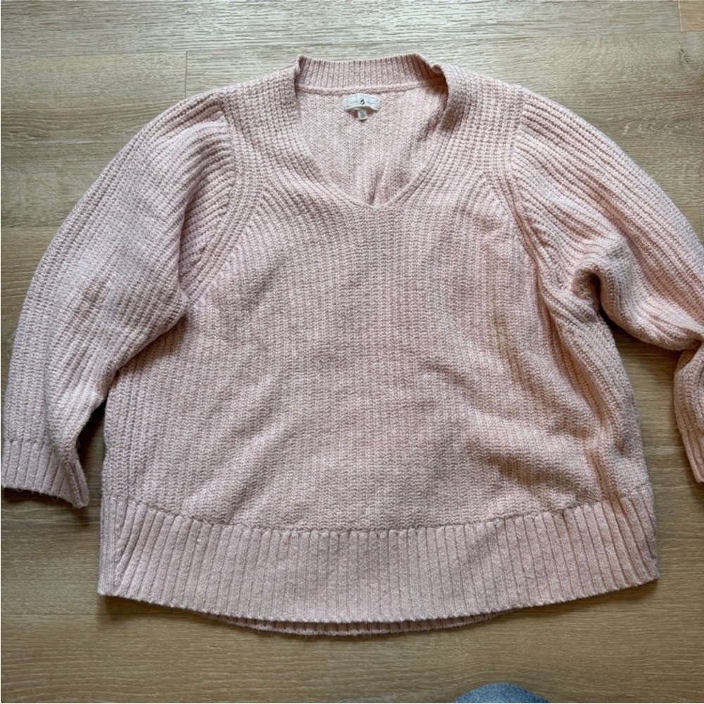 Lou & Grey Pink Sweater